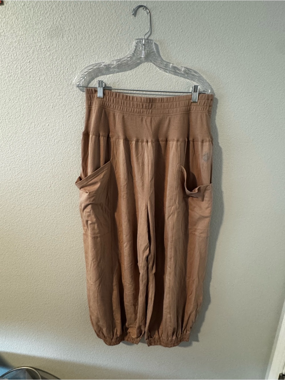 Free People Relaxed Cargo Jogger Pants in Brown - Picture 3 of 5